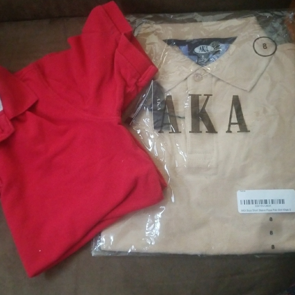 Two boys collared shirts